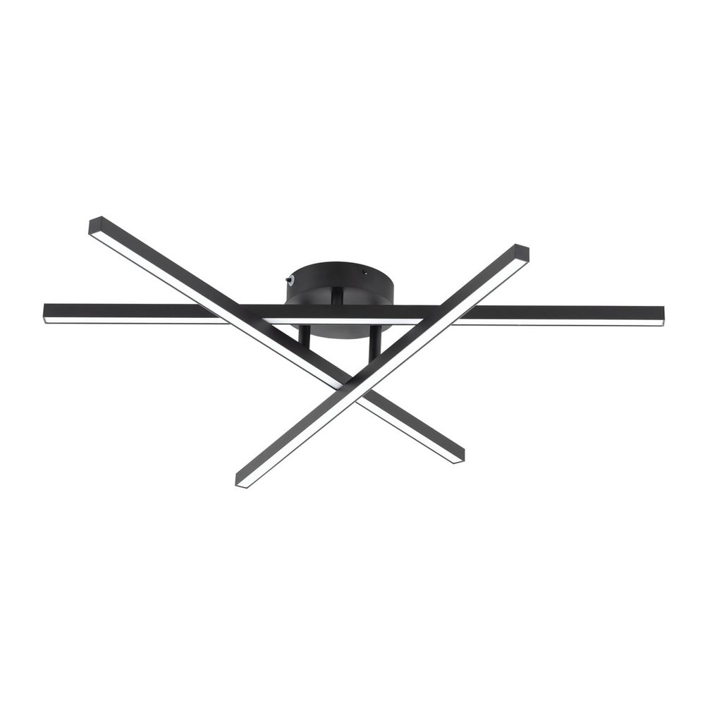 Citilux Стиг CL203131 LED Люстра потолочная с пультом Чёрная