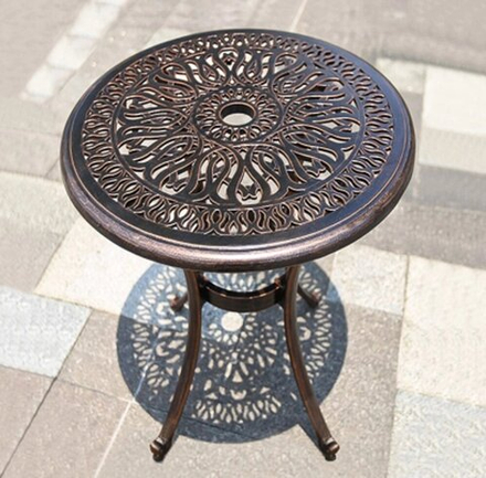 Кофейный комплект из литого алюминия Charlie 2, античная бронза