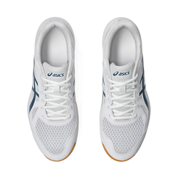Кроссовки волейбольные мужские ASICS Upcourt 6 1071A104 100, р.13 (рос.46,5), бело-синий
