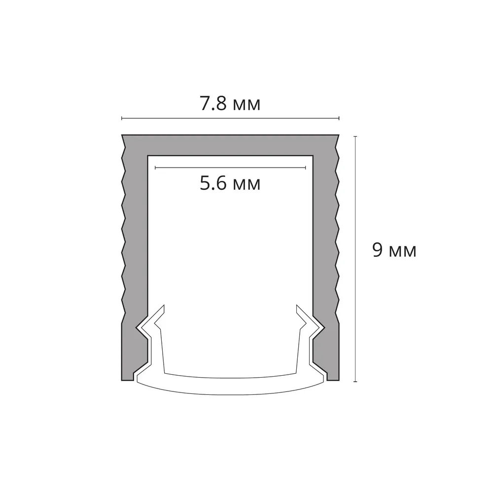 Профиль для ленты Arte Lamp SURFACE