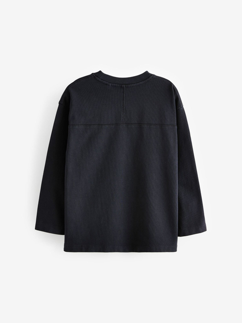 Лонгслив для мальчика Next 681-841, Черный