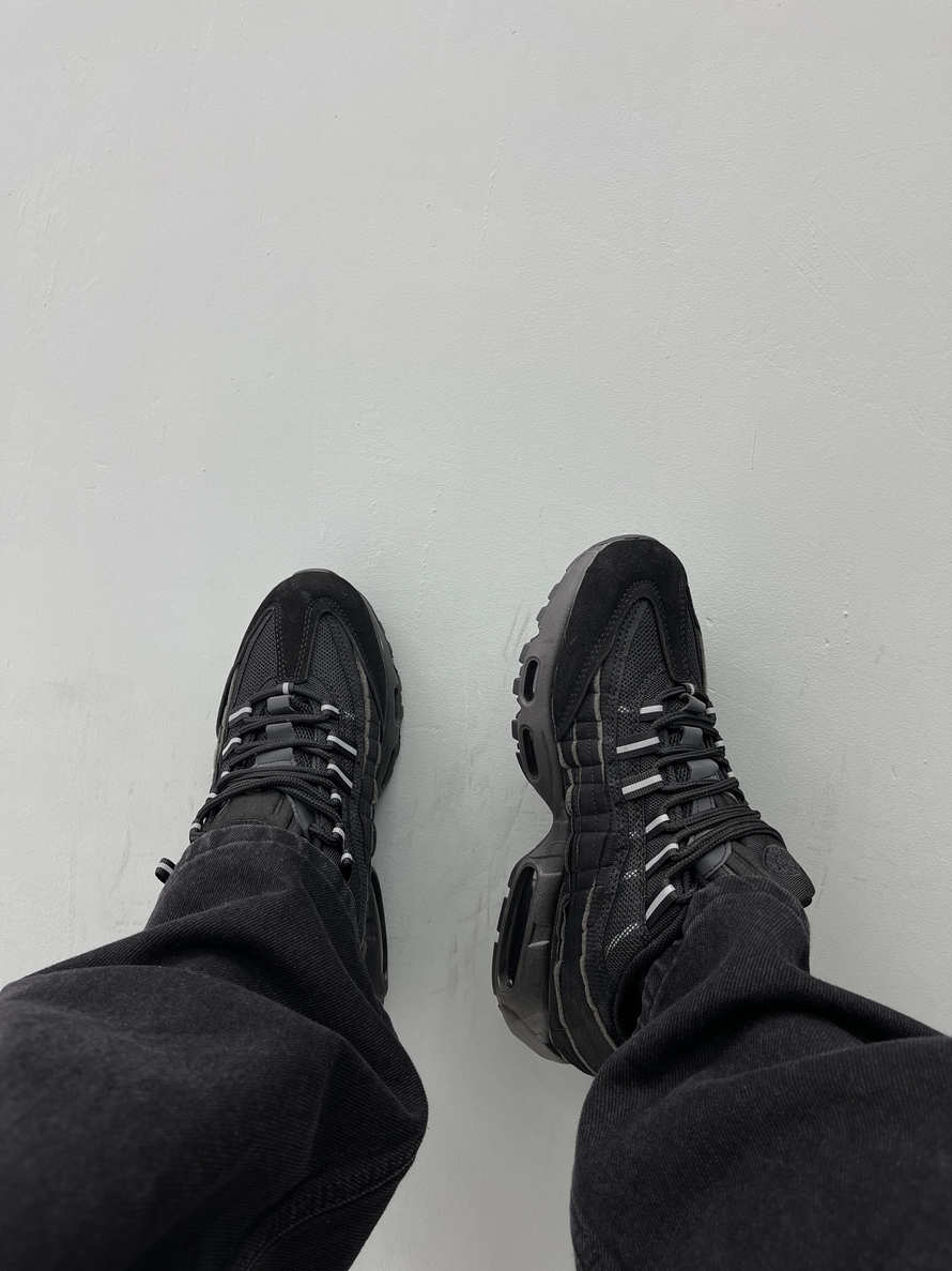Кроссовки Nike Air Max #A65433 (чёрн.)