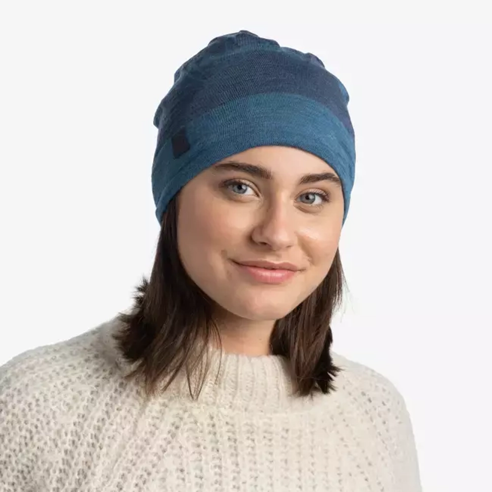 Шапка Buff Merino Move Hat Denim (US:one size)