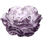 Подсвечник «Роза» 10*4,5 см, Сиреневый