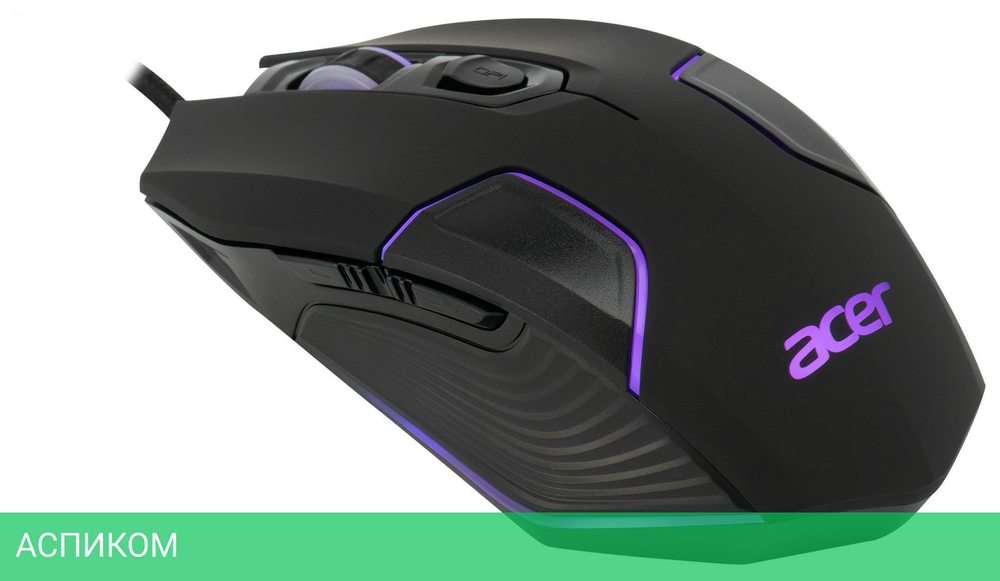 Мышь Acer OMW170 черный (ZL.MCEEE.00R)