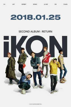 Альбом iKON - Return 2nd Album RANDOM Version