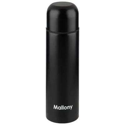 Термос из нерж. стали SOLIDO, 0,5 л, черный