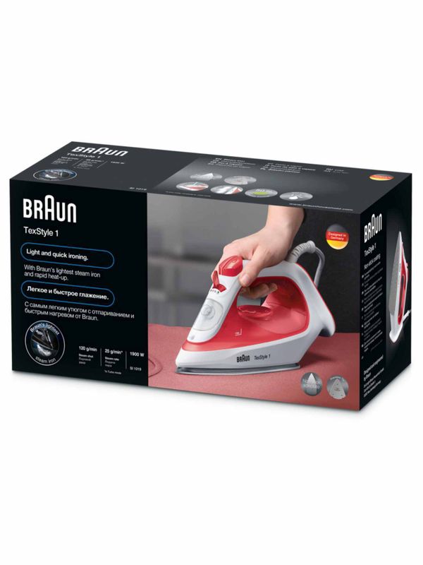 Утюг Braun TexStyle 1 SI1019RD