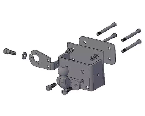 Фаркоп Toyota Hilux 2006-2015 фланцевое крепление шара(без электрики) Трейлер.7860