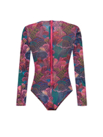 Купальник ЗВЕЗДА с рукавами Глубокий океан