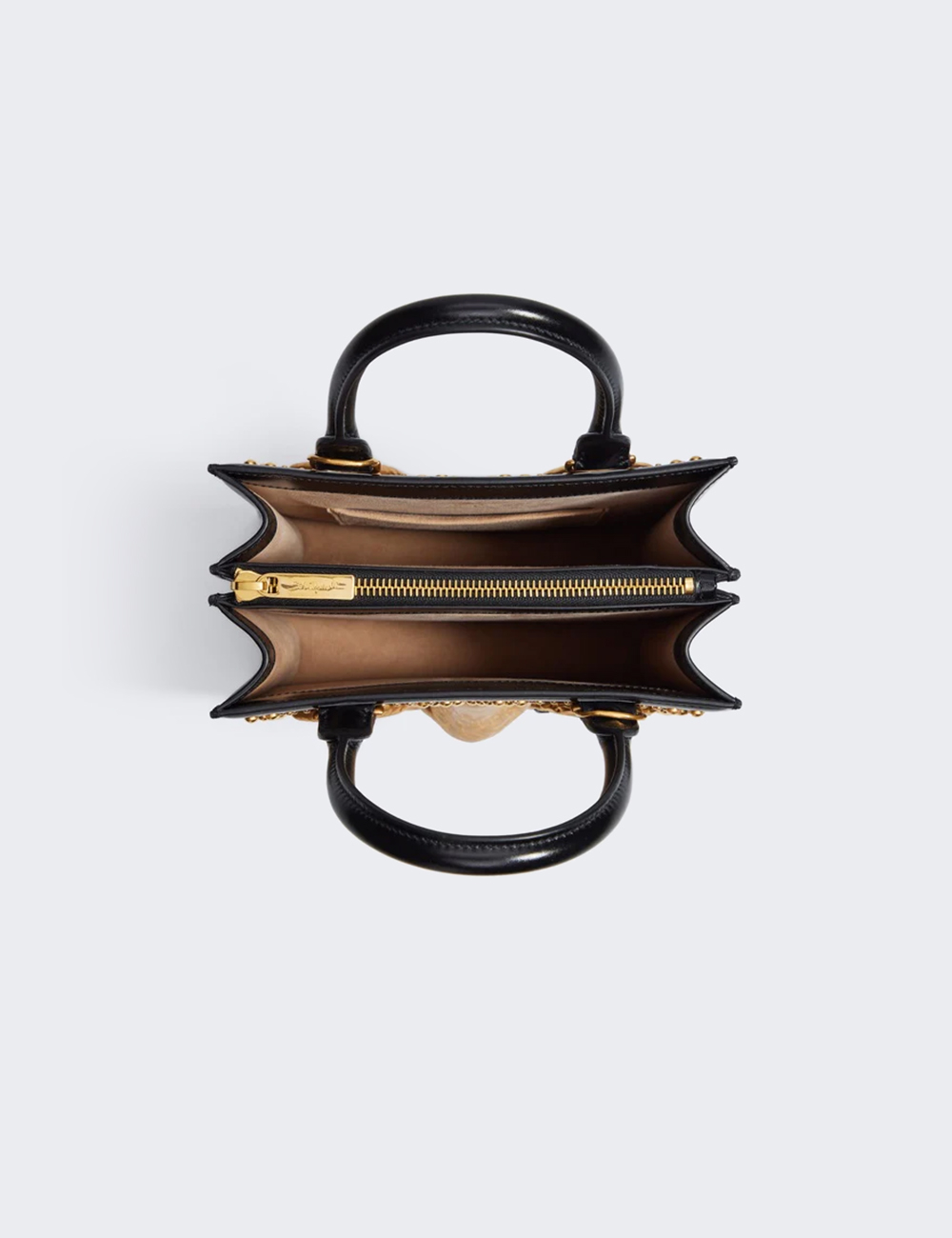 Сумка Schiaparelli Face Bag "Glossy Black"