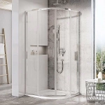 Душевой уголок Ravak BLIX SLIM BLSCP4 90x90 блестящий/Transparent