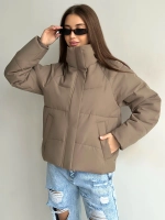 Куртка осенняя короткая без капюшона