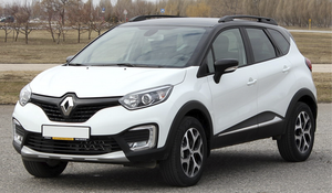 Renault Kaptur на рейлингии