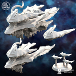 Xenos Armies Tyranids Battlefleet Gothic 1 шт. миниатюра для dnd, днд, pathfinder, фентези, Настольная игра, НРИ, Варгейм, РПГ