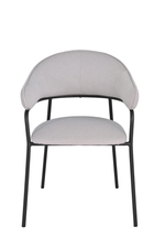 Стул обеденный Leya светло-серый