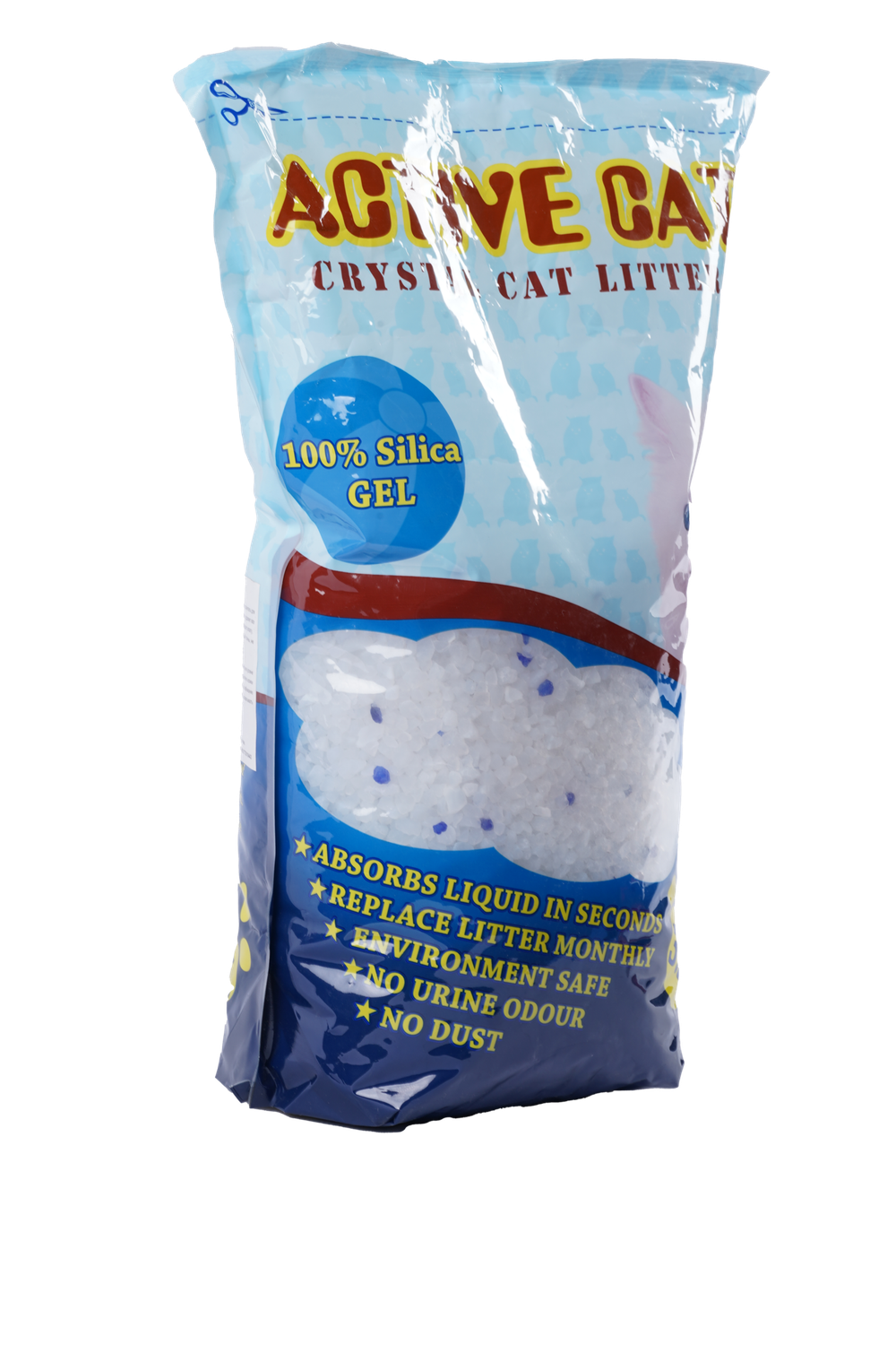 НАПОЛНИТЕЛЬ Д/КОШАЧЬЕГО ТУАЛЕТА ACTIVE CAT СИЛИКАГЕЛЬ 3.8Л