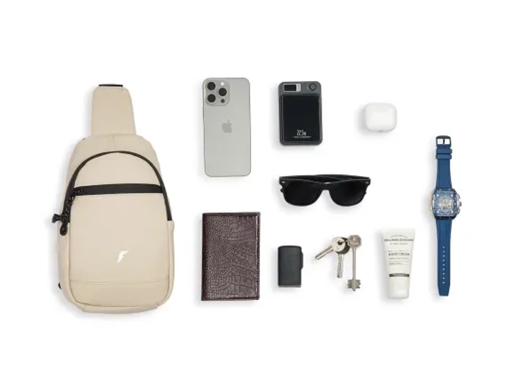 Сумка через плечо Forward, бежевая