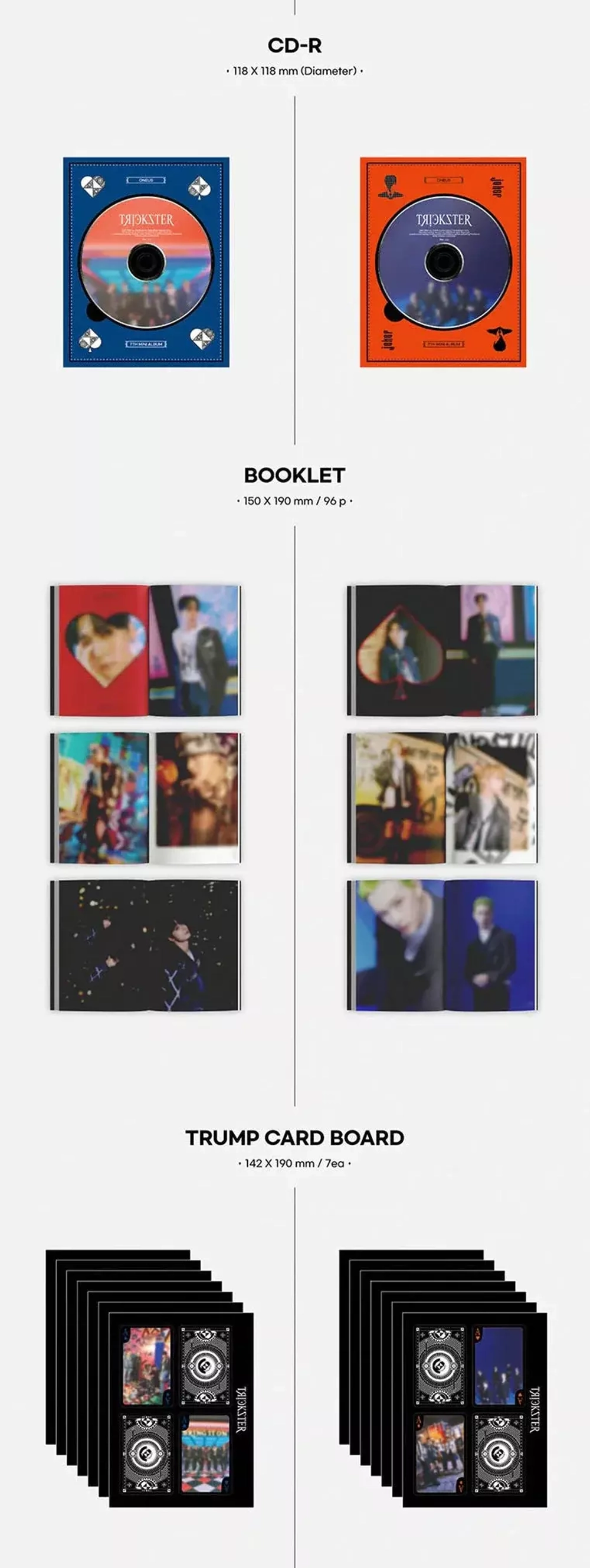 Альбом ONEUS - 7TH MINI TRICKSTER (Photobook Ver.)