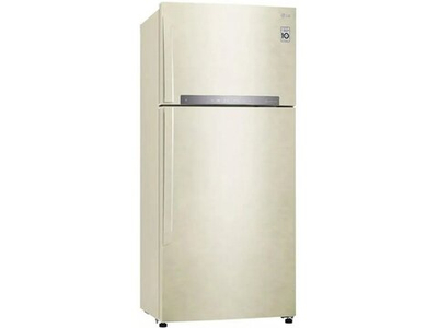 Холодильник LG GN-H702HEHL Total No Frost бежевый