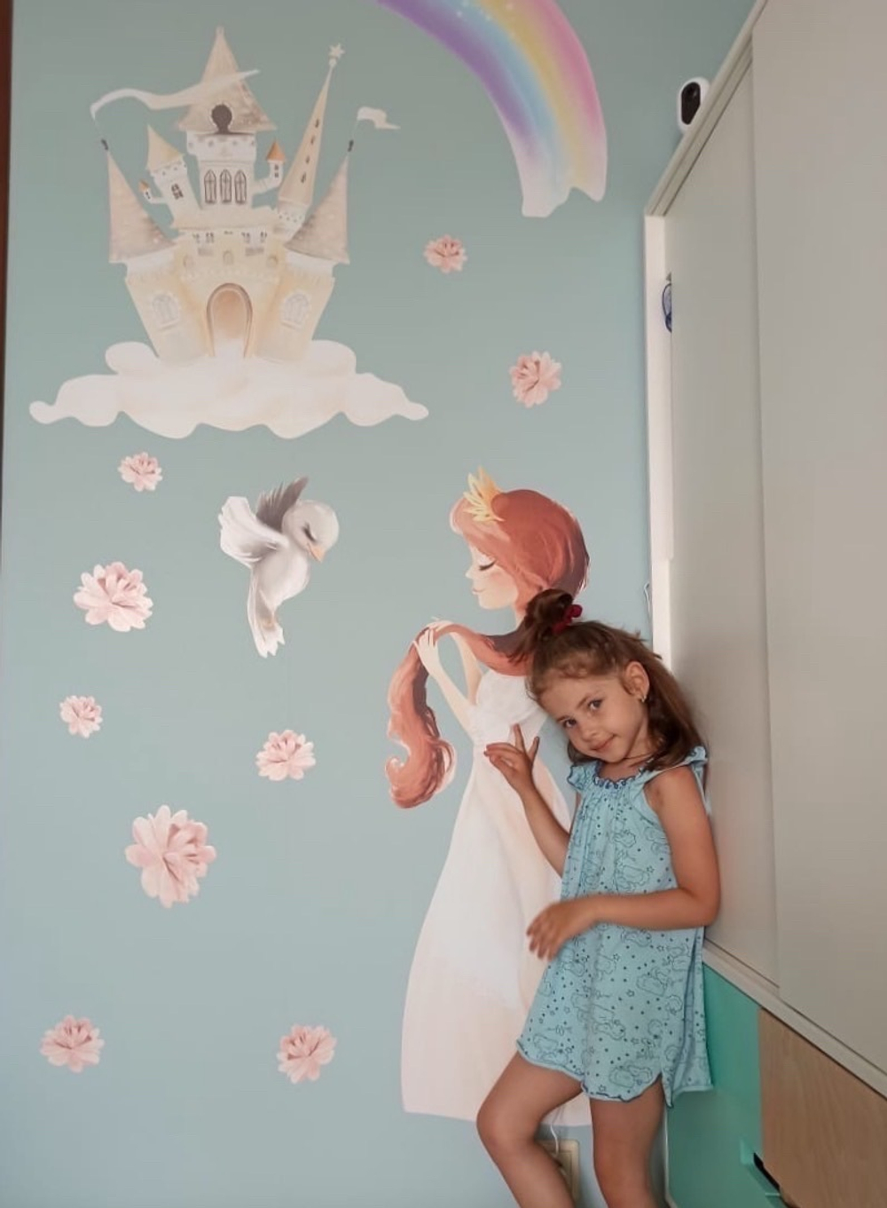 Стикеры ПРИНЦЕССА АКВАРЕЛЬ сет 3