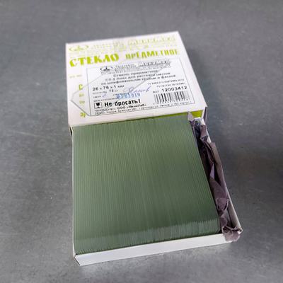 Шпатель д/растяжки мазков (стекло предм.с заточ.краем), 26х76х1, (12003412), 72шт/уп.