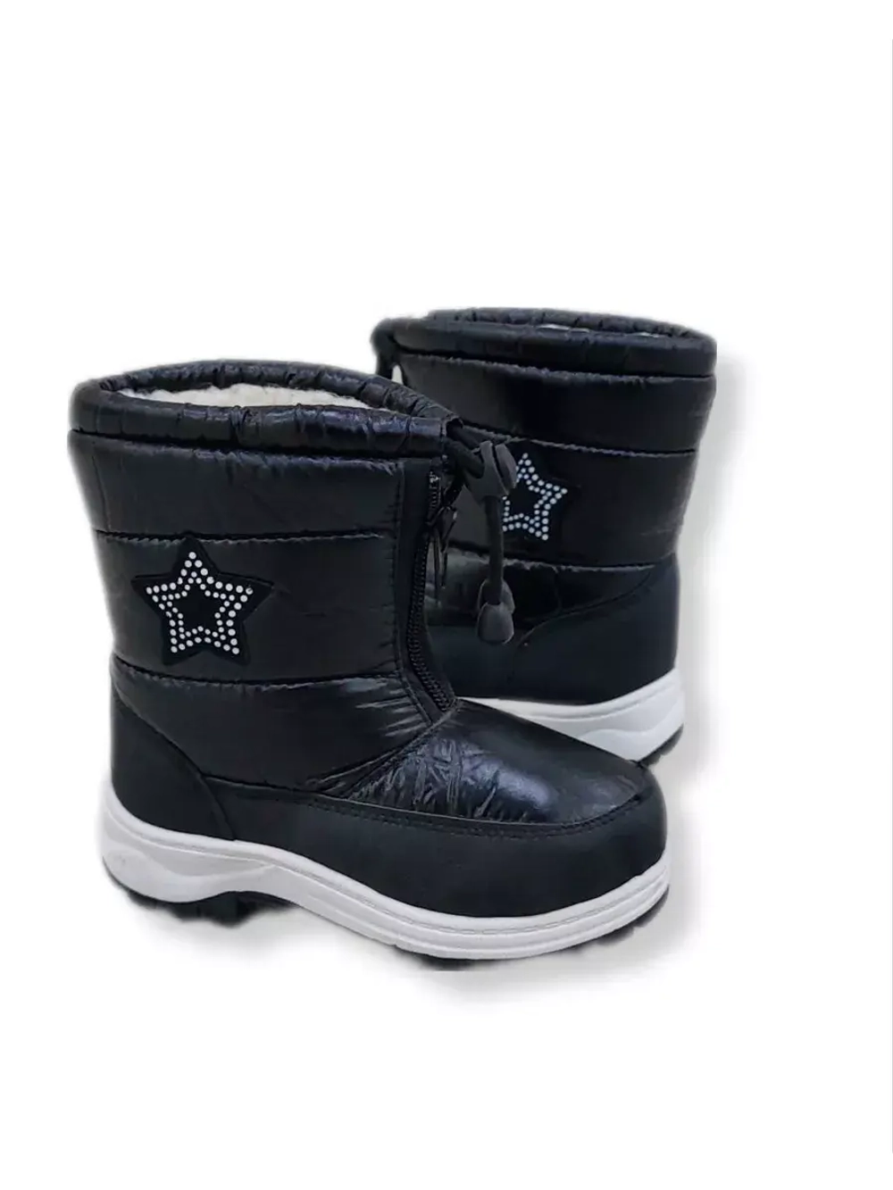 Сноубутсы детские демисезонные для мальчика