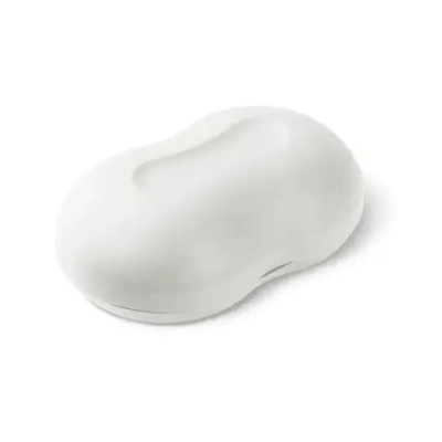 Мыльница закрытая светло-серая