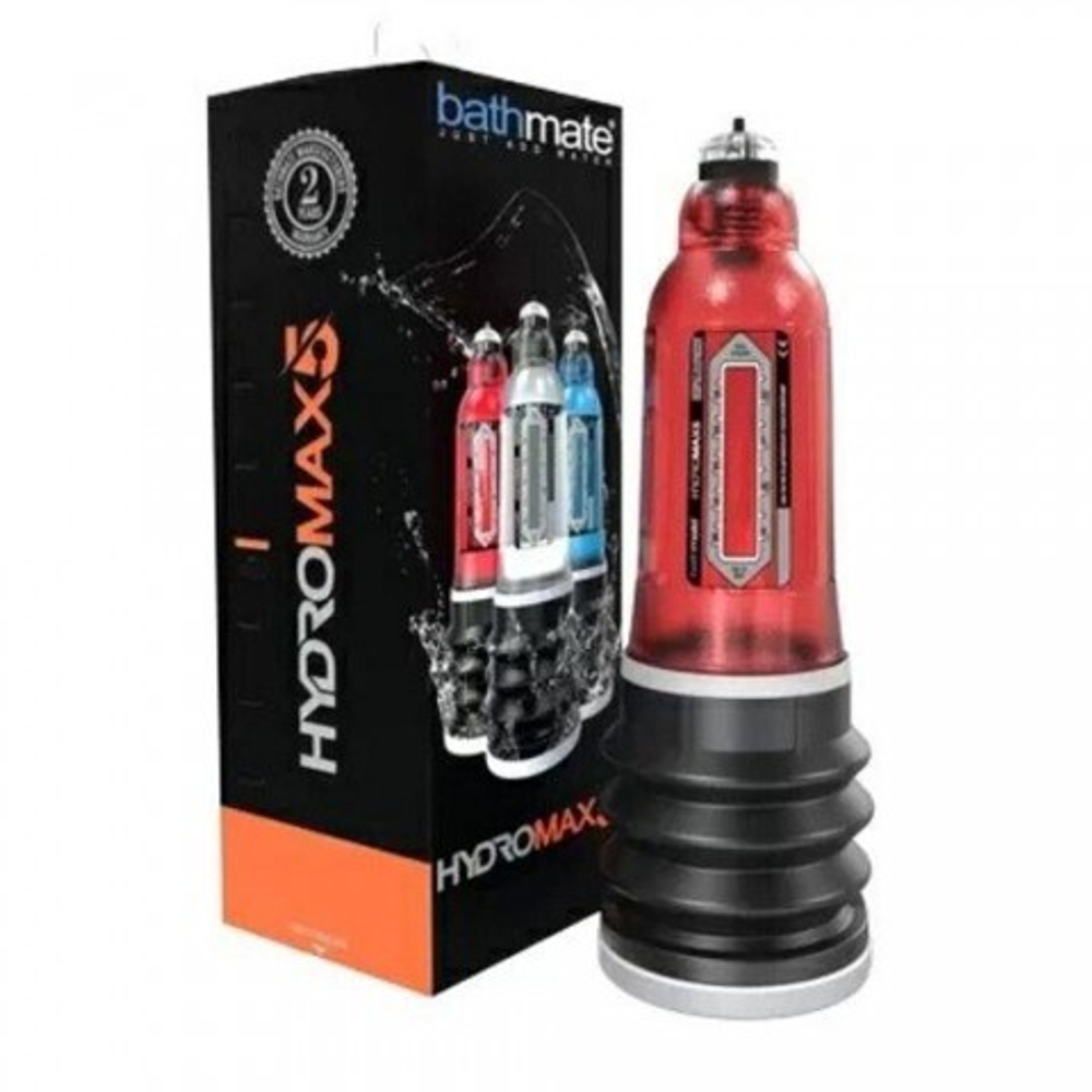 Гидропомпа BATHMATE - Hydromax-5, красный