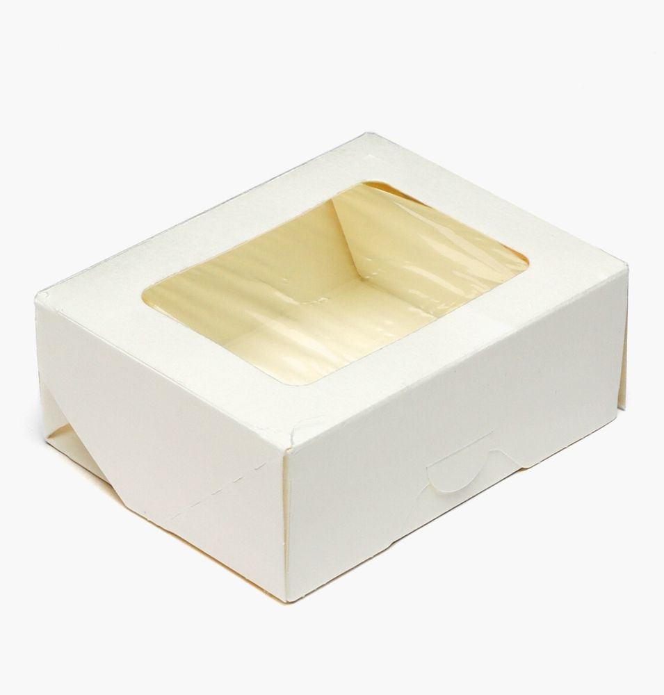 Коробка для пряников Eco tabox БЕЛАЯ 10х8х3.5 см