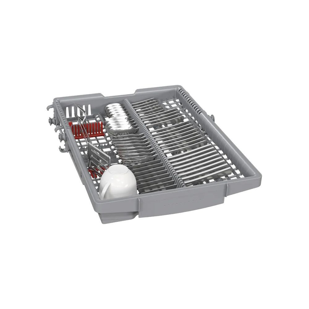 Встраиваемая посудомоечная машина Bosch SPV4HMX10E, узкая, 10 комплектов, 6 программ, защита от протечек, белая