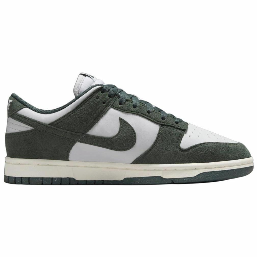 Кроссовки Nike Dunk Low Next Nature Green Suede (Женская размерная сетка)