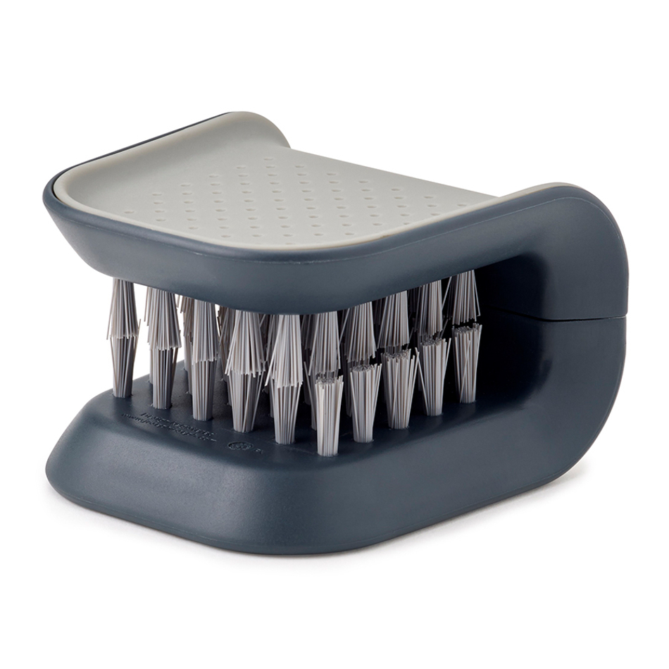 Щетка для столовых приборов и ножей BladeBrush серая, Joseph Joseph