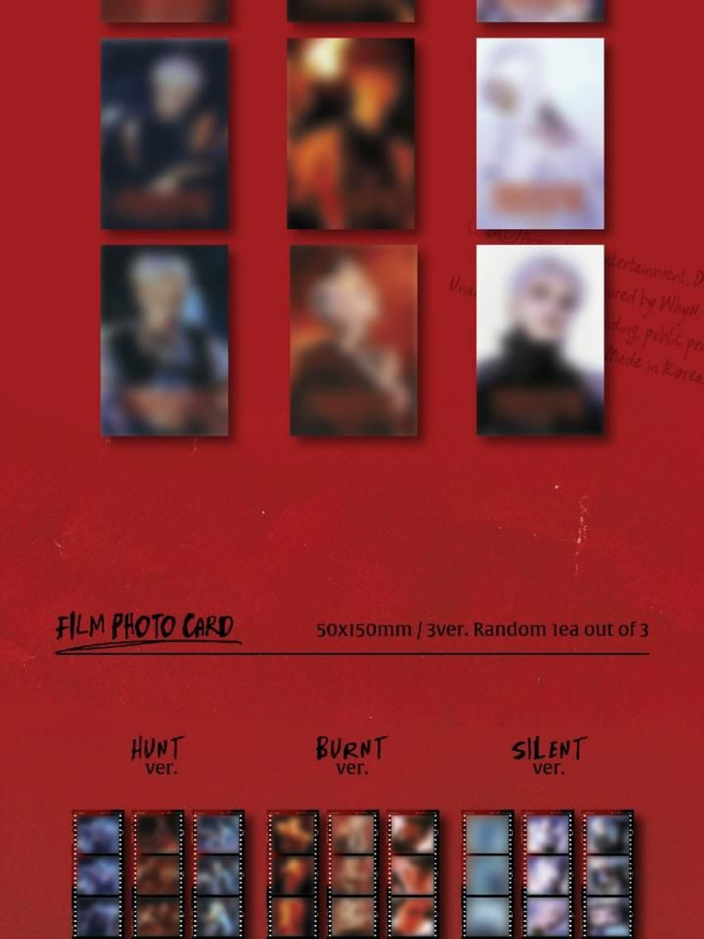 Альбом LEE GI KWANG - Predator 1st Album 3 Version SET