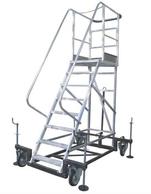 Вышка-стремянка алюминиевая MEGAL ВСА-2,0А