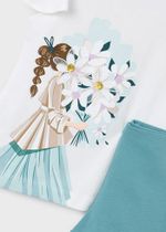 футболка с леггинсами