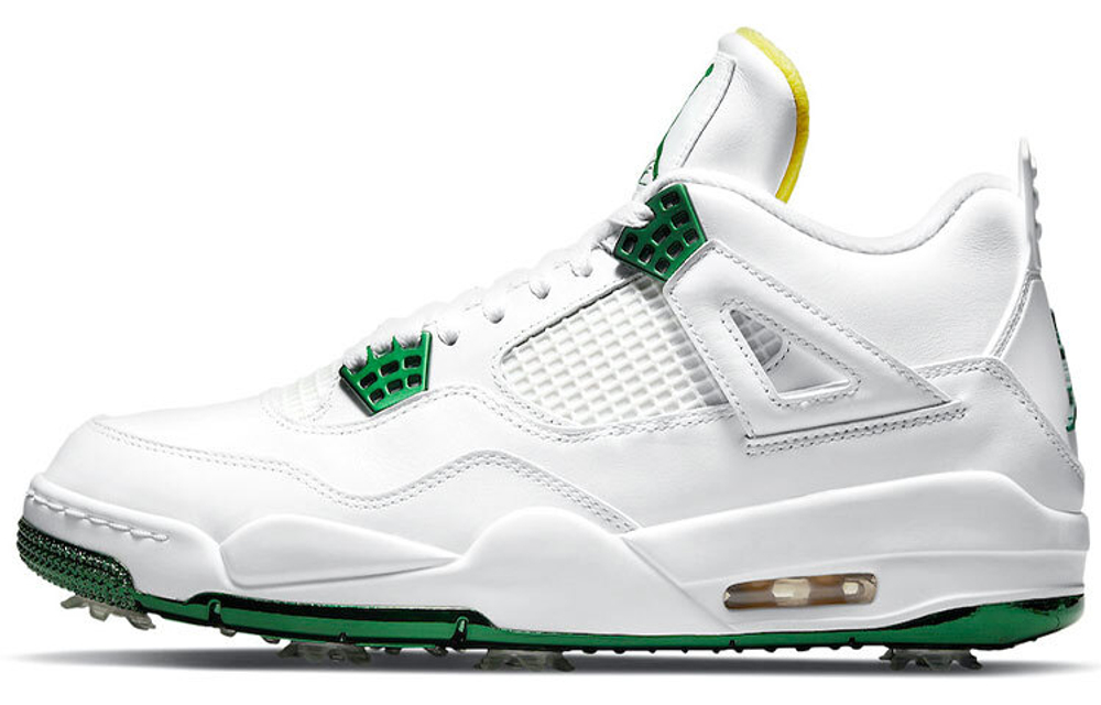 Кроссовки Jordan Air Jordan 4 Golf "Metallic Green"