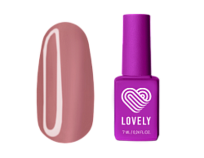 LOVELY Гель-лак Vitrage Nude VN03 (витражный), 7 ml