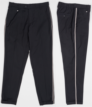 Брюки классические ANTONY MORATO Черный/Бежевый лампас (Мальчик)