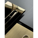 Клавиша смыва Boheme 667-G для инсталляции Geberit, GOLD