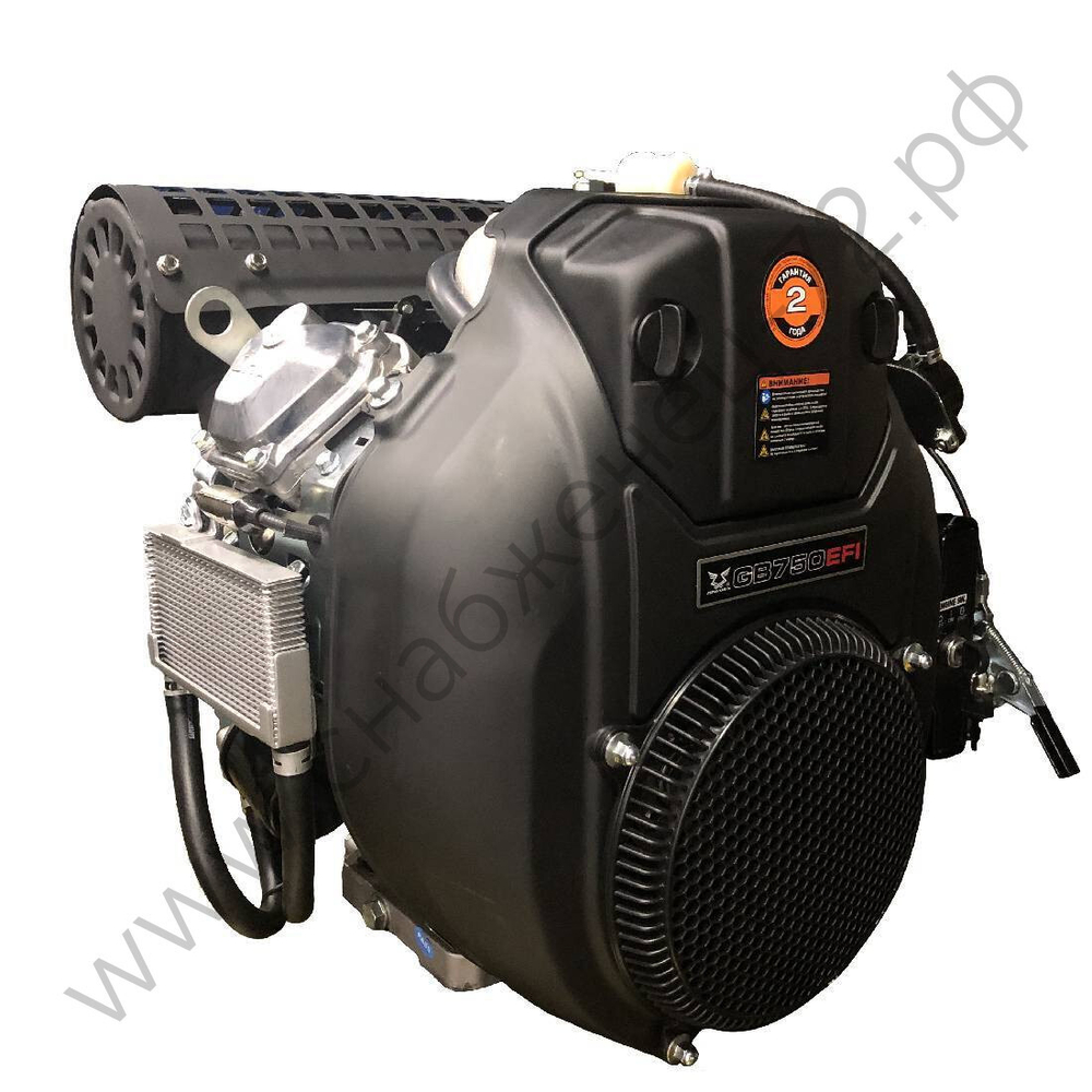 Двигатель бензиновый Zongshen GB 750 EFI (25,4)