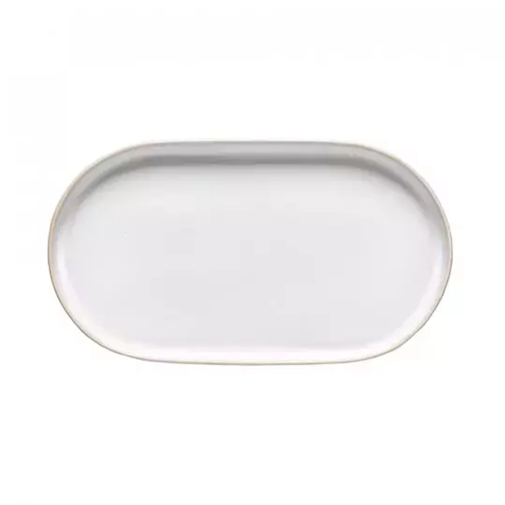 Тарелка 20х36.5см Costa Nova Notos белая