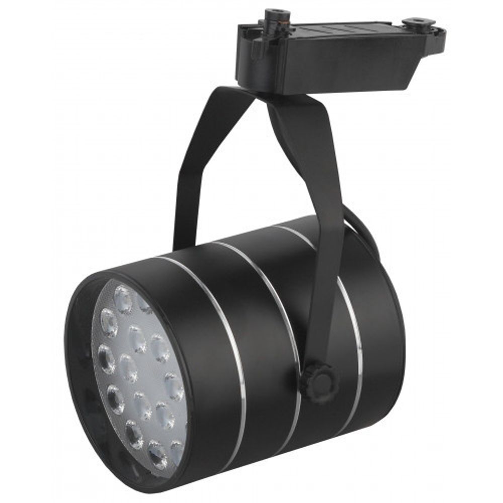 TR3 - 18 BK Трековый Светильник ЭРА 18Вт черный SMD | Без бренда