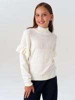 Джемпер для девочки AT244 молочный