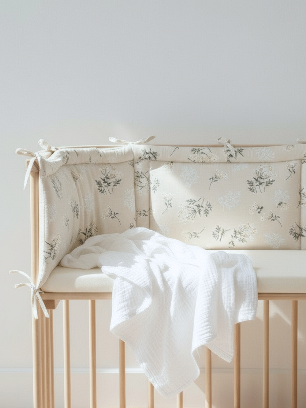 Бортик плоский Жемчужный букет мини