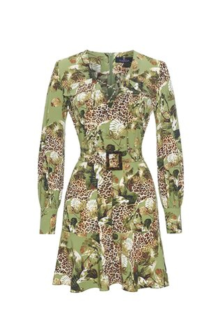 Платье "Safari" со шнуровкой