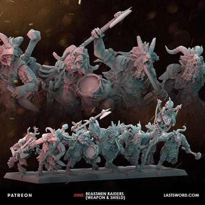 Beastmen Gor/Bestigor Raiders