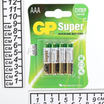 Батарейка алкалиновая «GP» 24A LR03/286, тип ААА (цена за 4 шт) BL4