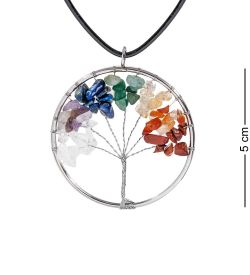 NP-02/7 Кулон с камнями «7 минералов»