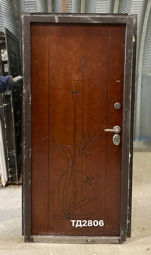 Дверь металлическая Б/У 205(в) х 95(ш) Входная